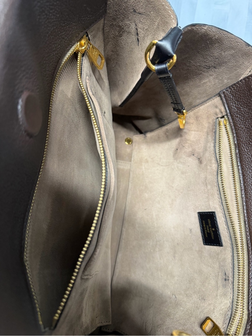 Louis Vuitton W Tote PM Brown Canvas/Leather - Picture 8 of 16